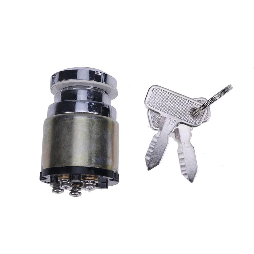 Ignition Switch With 2Keys 1012415 For Club Car Club Car DS Gas Cart 1983.5-1995