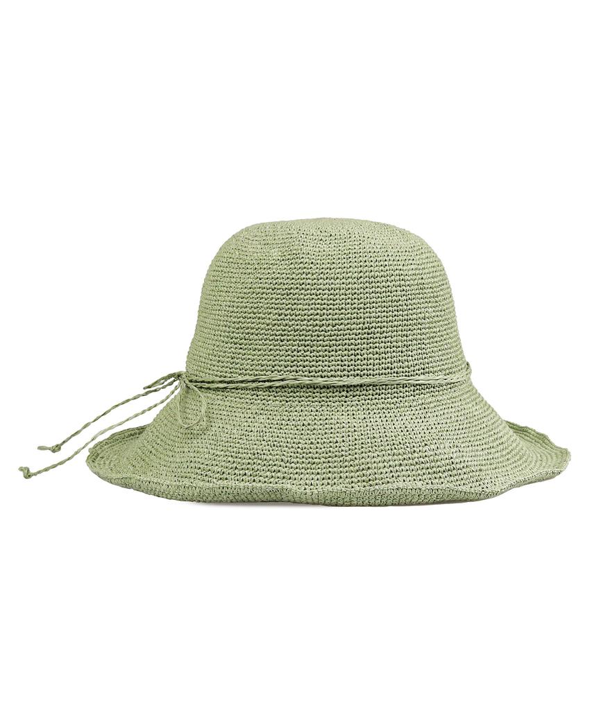 Kaliseumontapone Cleo Raffia Cloche Hat