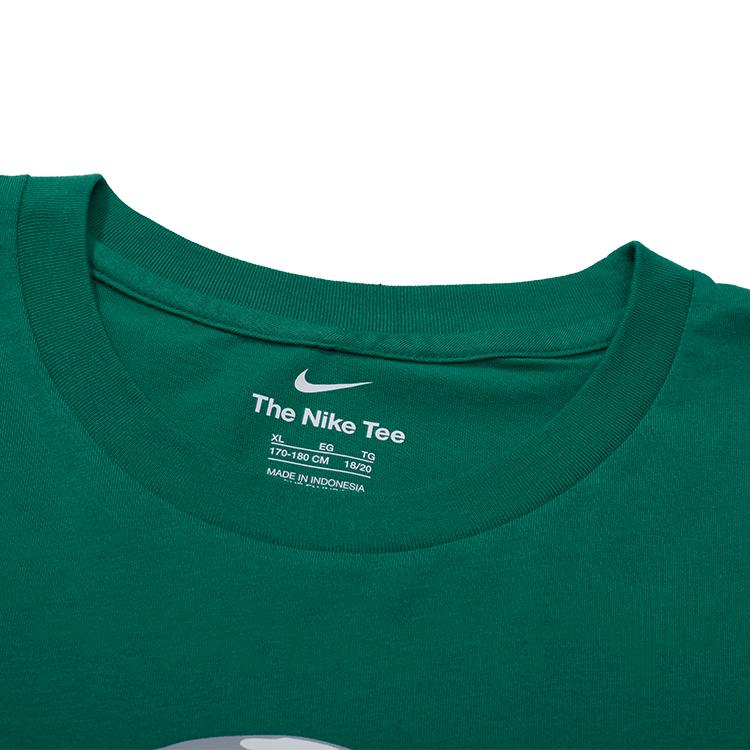 Nike Casual Letter Breathable Sports Crew Neck Regular Sleeve Short Sleeve Printed T-Shirt Kids T-Shirts Green 3Z2B7SBNH-CEL