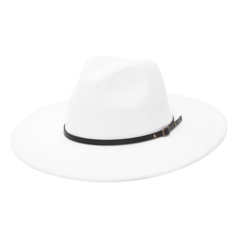Buy Wide Brim Women Elegant Fedora Hat 