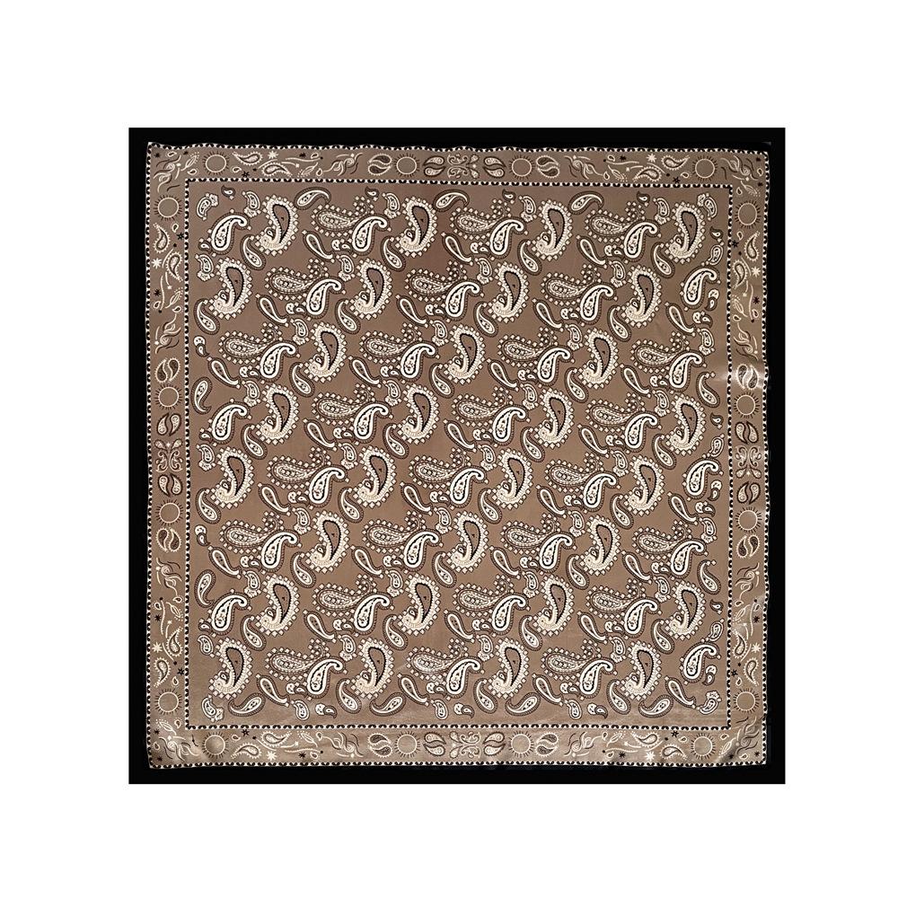 New Silk Scarf Ladies Cashew Printed Wrap Scarf Satin Scarf Satin Scarf Satin Large Square Scarf Shawl