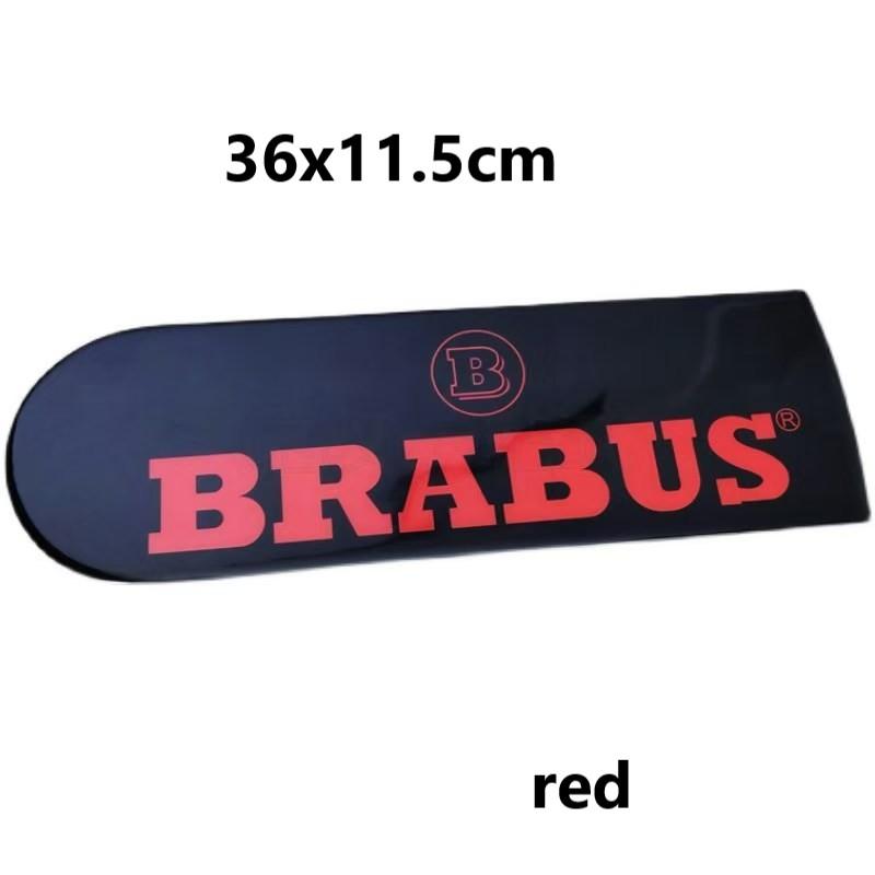 36x11cm Pokrowiec ochronny na koło zapasowe do bagażnika tylnego samochodu Naklejka z emblematem dla BRABUS G63 G65 G400 G500 G350 800 900 Klasa G