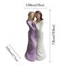 Sister Friendship Statue: Best Friend Gift–Girls Holding Hands Desk Decor