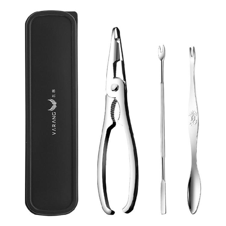 Seafood Tool Set Crab Shrimp Pliers Spoon Set Lobster Crab Cracker Accessories