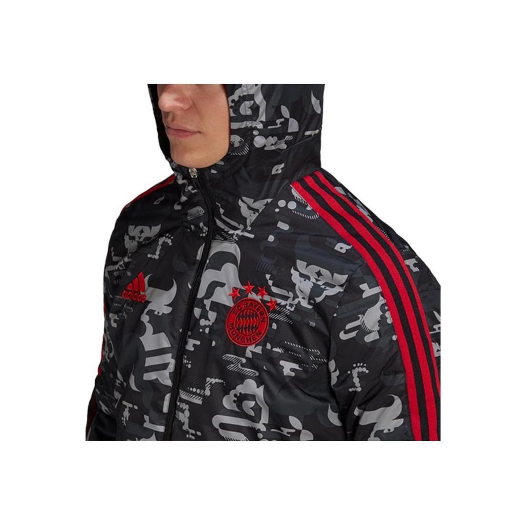 Adidas Fc Bayern Munich Chinese New Year Padded Jacket Men Outerwear Black GK8626