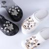 DIY Gemstone Pearl Chain Decorative Shoe Flower Accessories