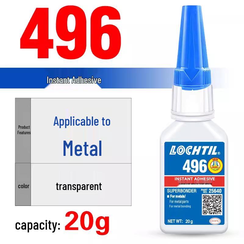 Quick-Drying Glue Collection: Strong Instant Adhesive for Shoes, Metal, and Plastic – Models 401, 403, 406, 416, 460, 495, 496, 498.