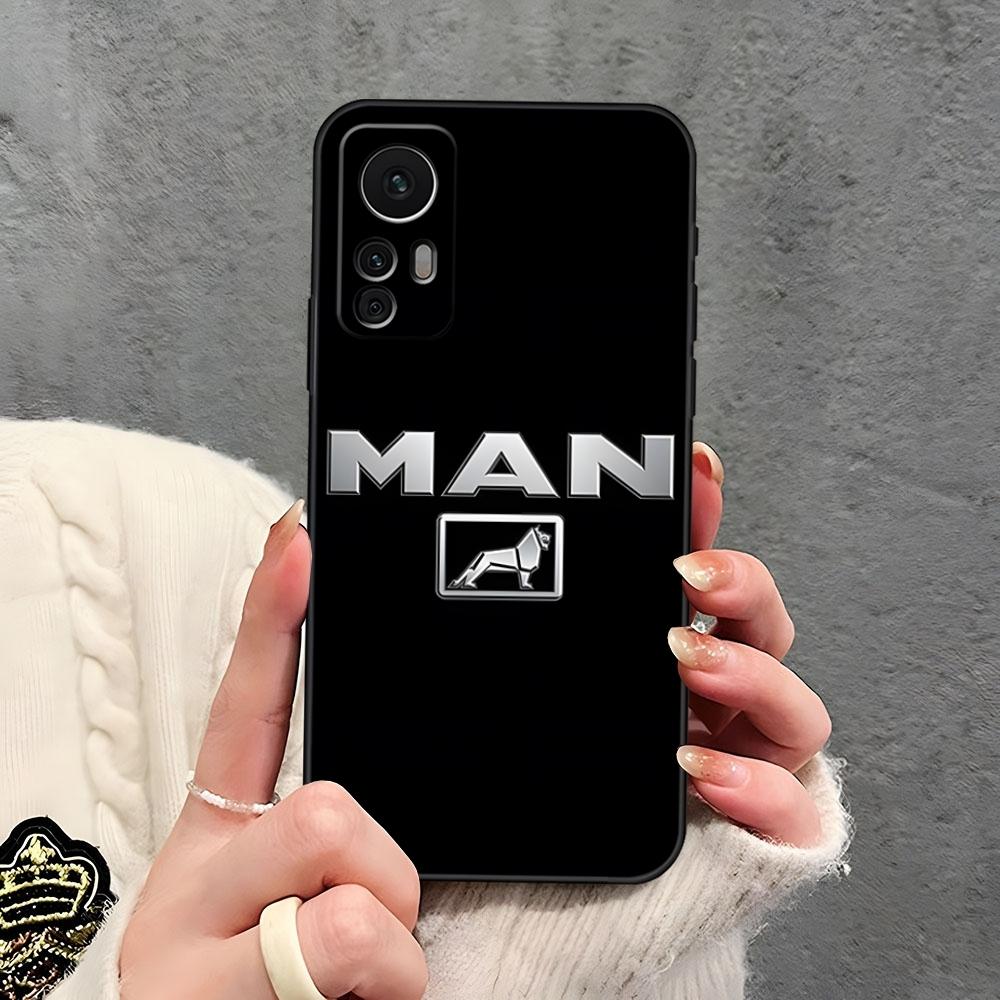 Man truck logo Phone Case for Xiaomi 13 12 11T Lite Ultra Redmi Note 13 12 10 Pro POCO F4 F5 X5 Pro Back Cover