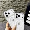 For Magsafe Magnetic Clear Phone Case for iPhone 17 16 E 15 14 Plus 13 12 11 Pro Max Shockproof Soft Bumper Hard Acrylic Cover