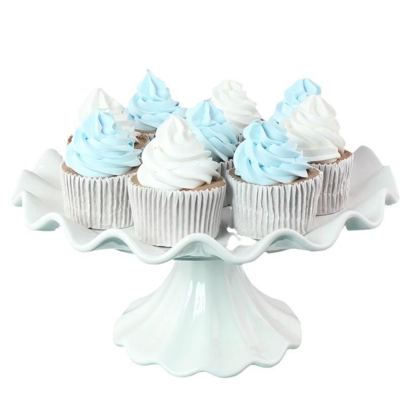 Elegante Europese Keramische Pedaal Taartstandaard