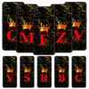 Phone Case For Oneplus 13R 13 12 10T 11 R10 Nord N100 N200 N10 9 9R CE 2 3 Z Pro Lite 5G Soft TPU Cover Marble Letter Fundas Bag