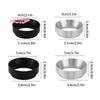 1Pcs Silver/Black Magnetic Espresso Dosing Ring 51mm-58mm Intelligent Funnel for Portafilter Barista Coffee Making Tools