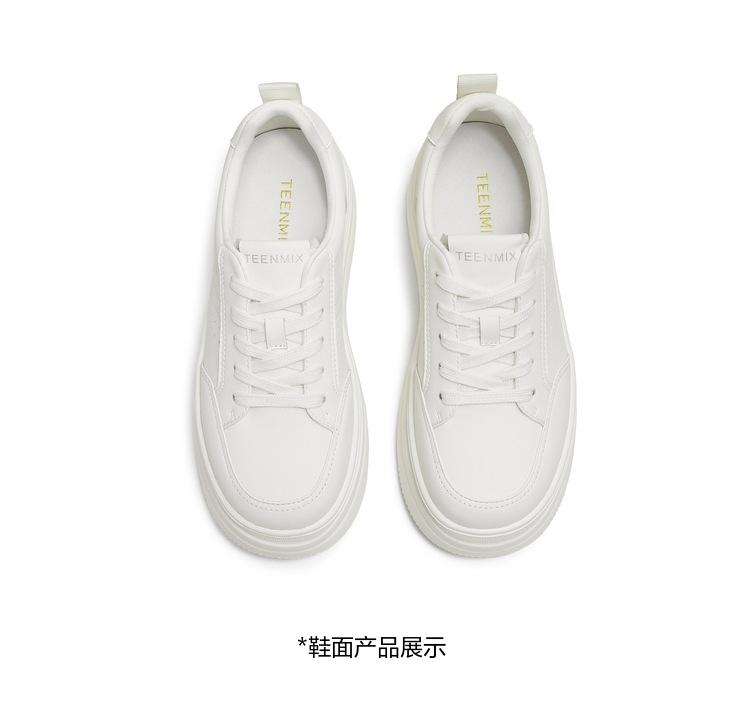 Tianmei Yi 2025 Autumn New Style Shopping Mall Same Small White Shoes Female BL392CM5