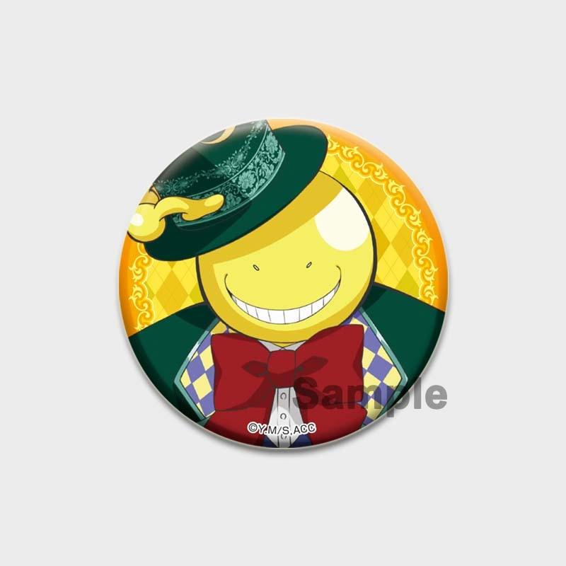 58MM 58mm Ručně vyráběné brož Pin Anime Atentát Učebna Brože Kreslený Cosplay Odznaky Batoh Dekorace klobouku Odznaky do klopy Dárky
