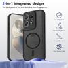 KEYSION Magnetyczne Etui na Telefon do Motorola Edge 50 Pro 5G Matowe Półprzezroczyste Przezroczyste Odporne na Wstrząsy Pokrowiec do Edge 50 Ultra 50 Fusion 5G