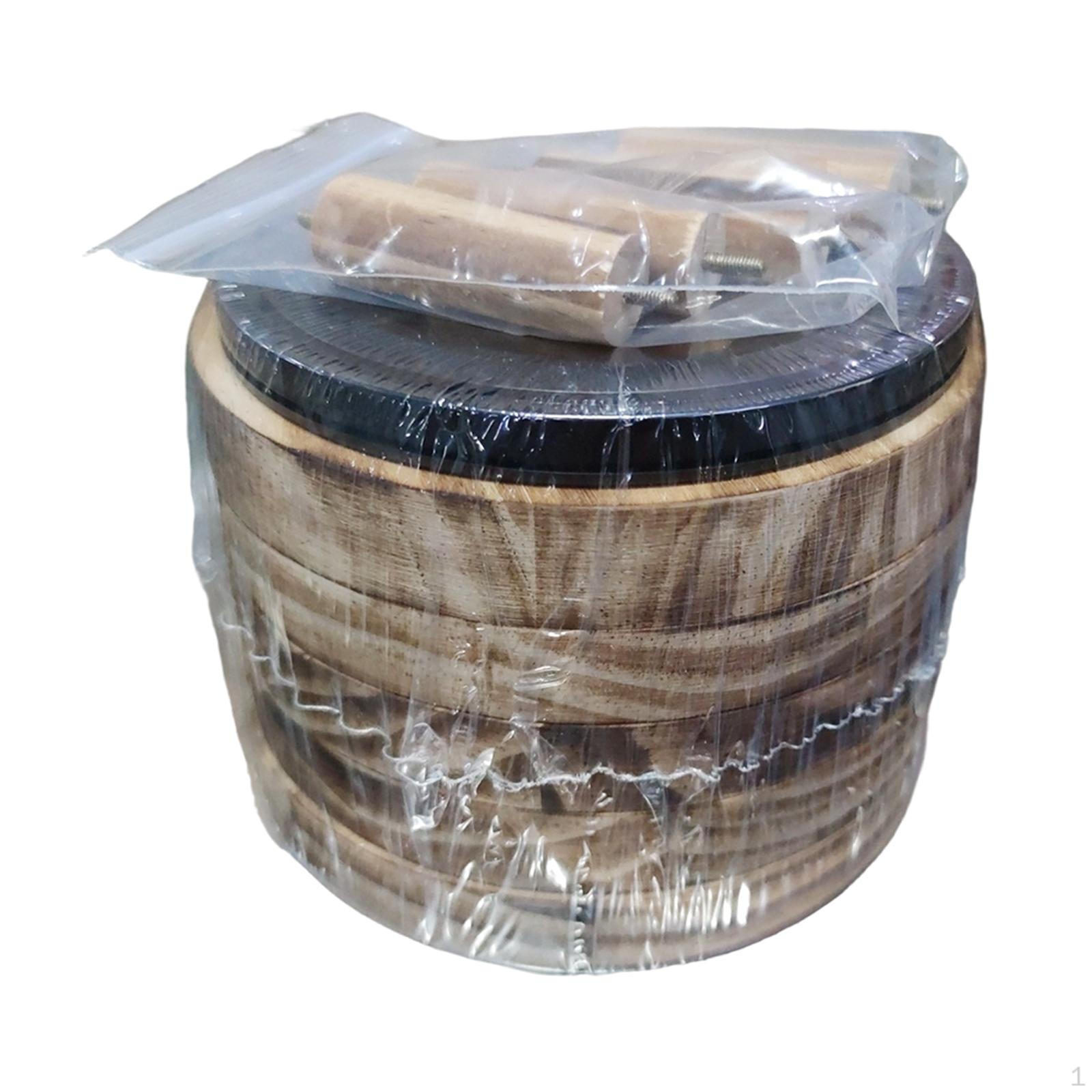 

Fresh Egg Holder Wooden Stand 360° Rotating Organization Dispenser Rack Storage Organizer for