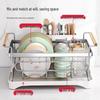 304 Stainless Steel Kitchen Dish Drainer Rack