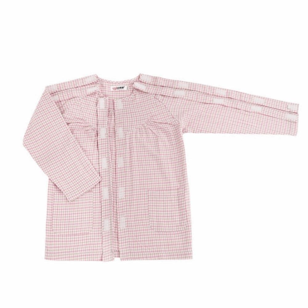 Ropa conveniente para el cuidado de ancianos encamados, amigable con la piel, transpirable, camiseta de recuperación con desgarro, lavable, desgarro completo