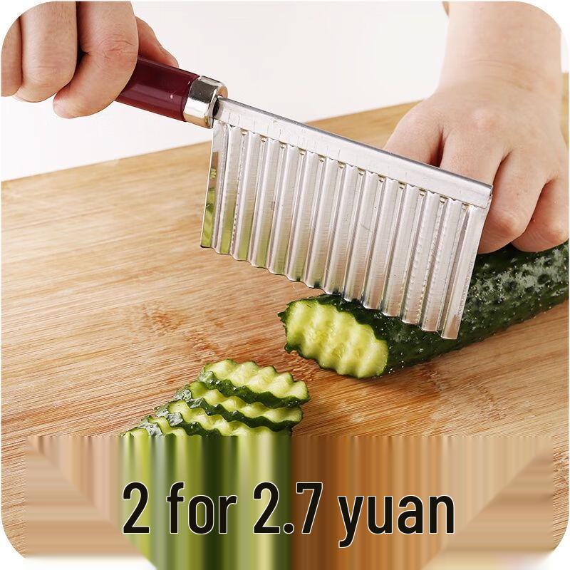 Wavy Potato Chip Slicer and Cutter