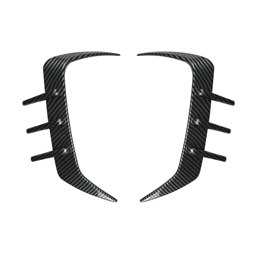 For BMW 5 Series I5 G60 M Sport 2024-2025 Car ABS Carbon fiber rear air knife air outlet car sticker exterior accessories