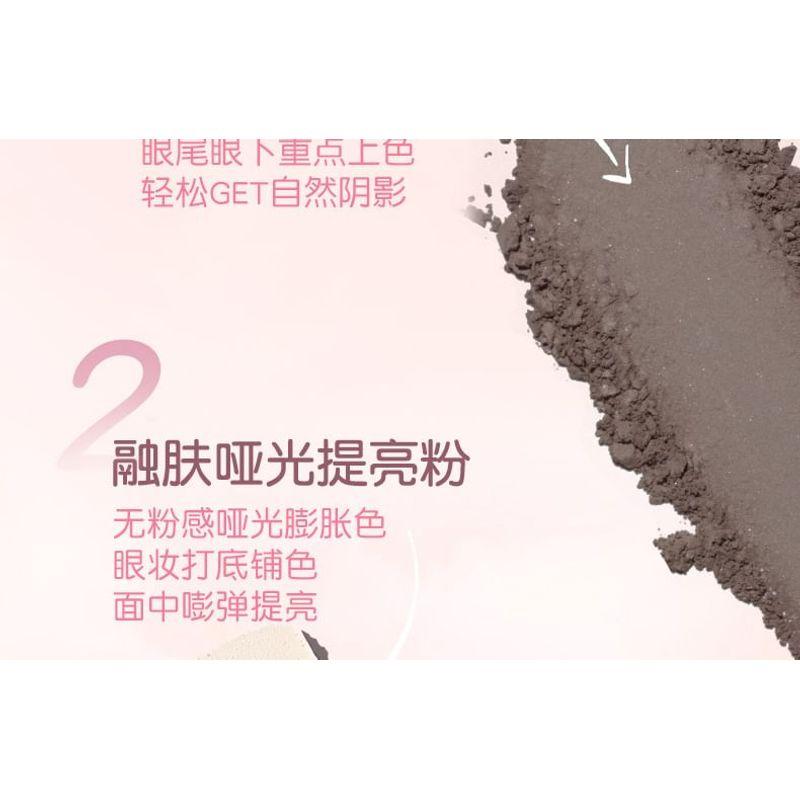 NOVO - Glowing 4 Color Eyeshadow Palette - 4 Types