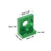 F FIERCE CYCLE Motorcycle Chain Adjuster Block Tensioner Replacement 12mm Diameter 2pcs Green