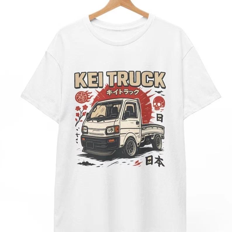 Kei Truck T-Shirt: Retro Japanese JDM Car Graphic Tee XXXL