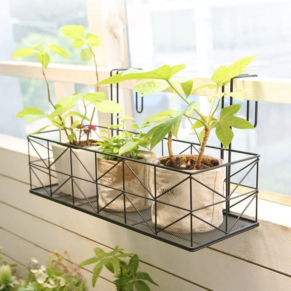 Room and Home Hanger Gardening Potted Plant Pot Covent 50 Black 50 x x cm 17.5 26.3