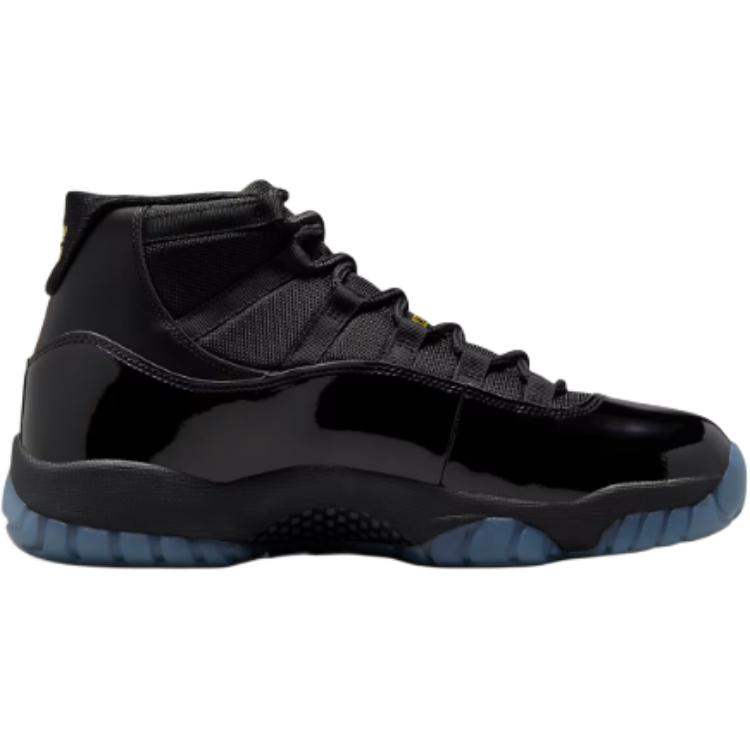 Jordan Air Jordan 11 Retro High Top Children's Basketball Shoes Black Blue Children Aged 3 7 Years Old 378039-047