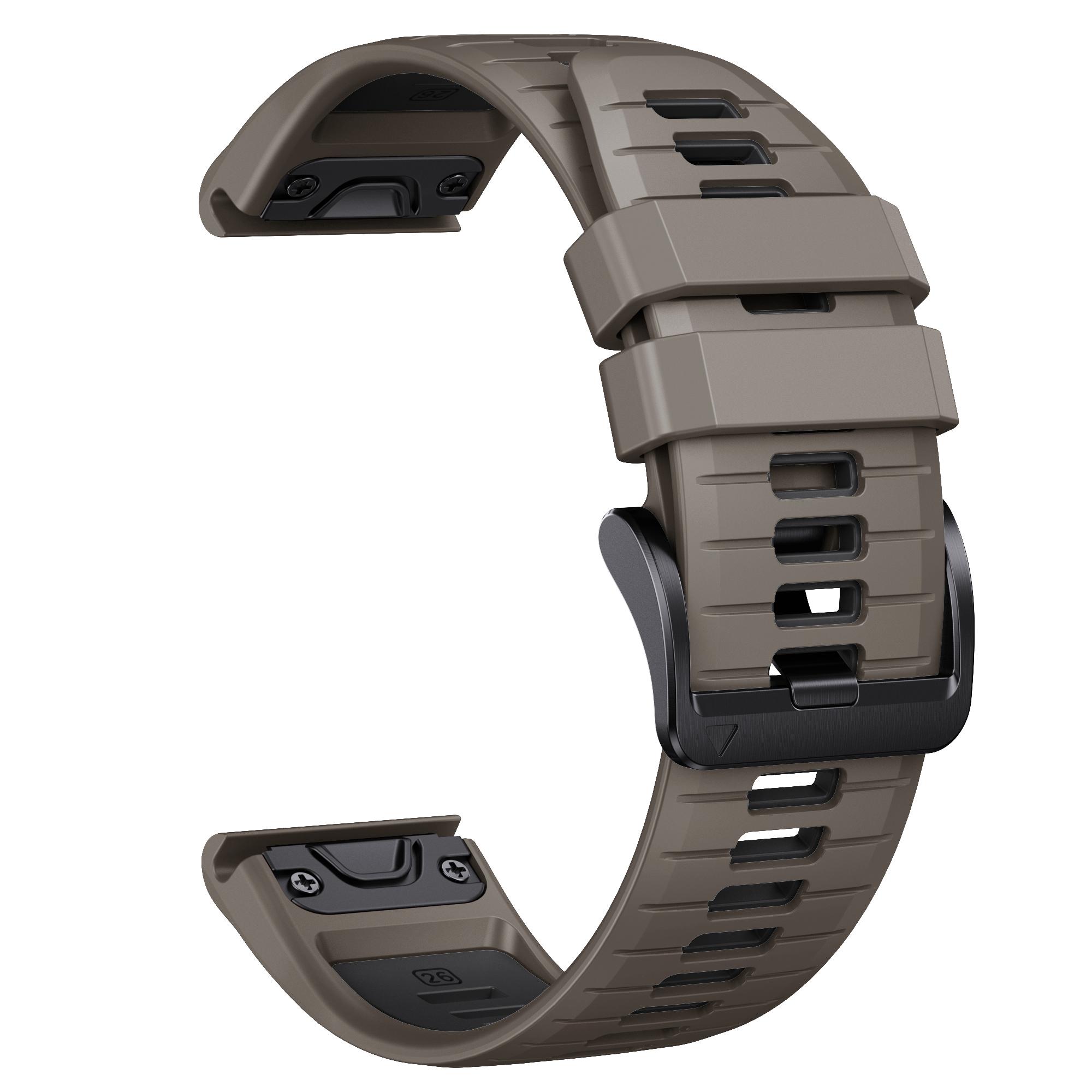 

22 26MM Silicone Watchband Strap for Garmin Fenix 7/7Pro/7X/6X/6 Pro/5X/5 Plus/Epix/Instinct WristStrap Replaceable Bracelet 22mm