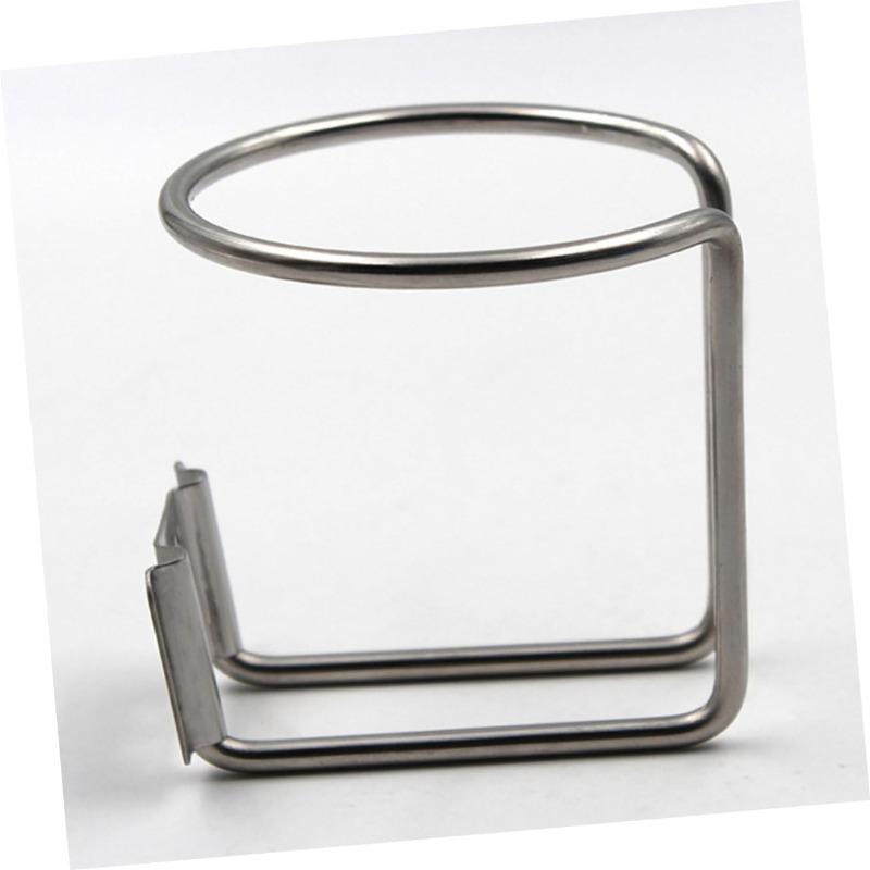 1/2/4pcs Multi-purpose Iron Cup Holder - Car RV Yacht Beverage Holder Fixed Teacup Seat Kettle Holder