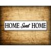 Customizable 4x16 Home Sweet Home Street Sign Wooden Road Decor Personalized Text Wall Art Housewarming Gift