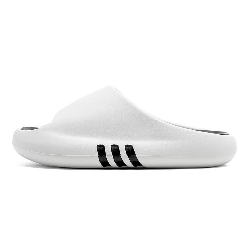 Summer new couples wear one-word drag simple and versatile casual non-slip wear-resistant lightweight beach cool slippers