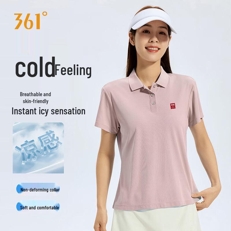 361° Women s Cooling Anti-Bacterial Polo Shirt M