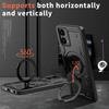 For Moto G 2024/Moto G PLAY/G POWER/G STYLUS/G13/G23/G53/MOTO EDGE Rotating Magnetic Ring Holder, Phone Case Protective Cover