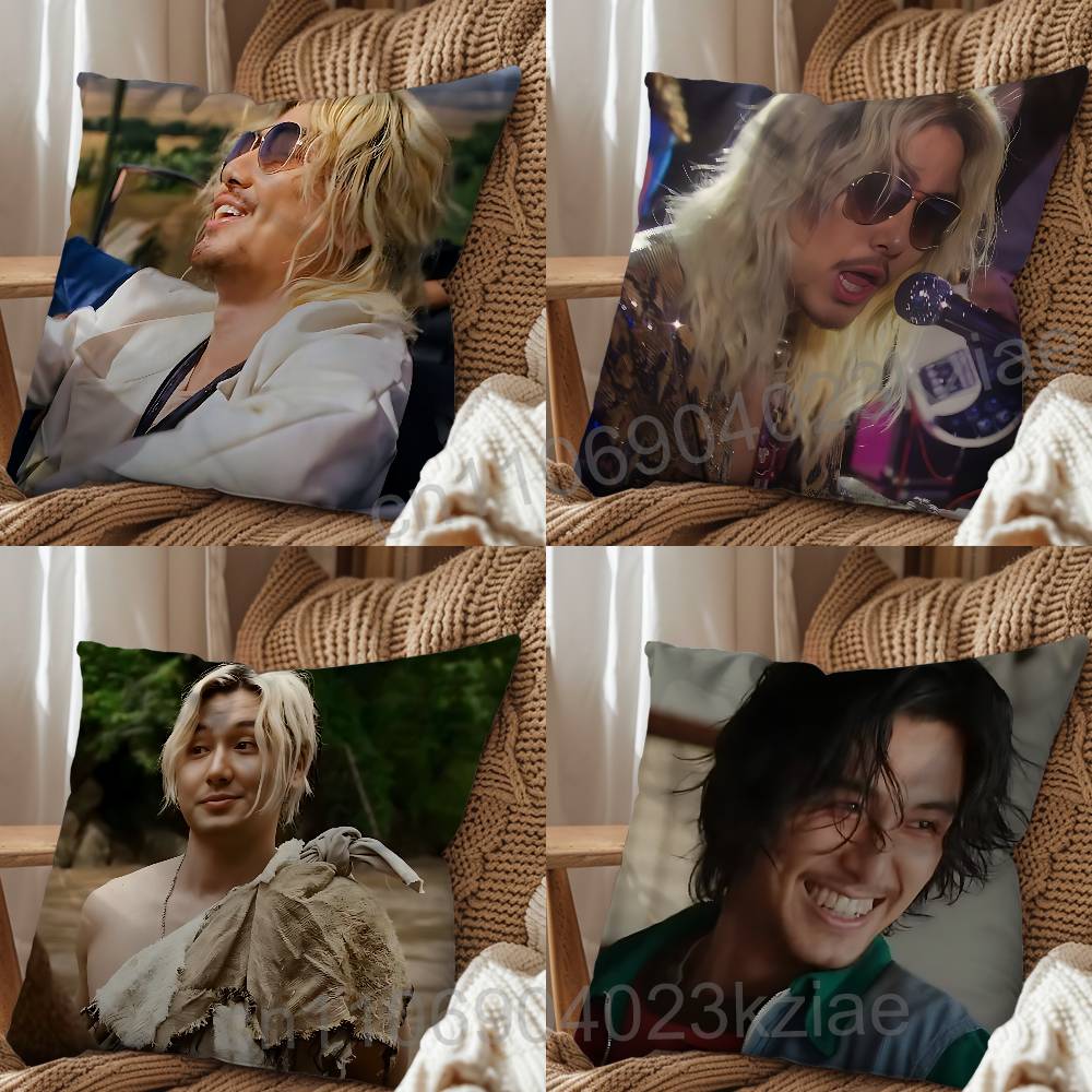 Alright Prema Album Fujii Kaze pillow cover living room sofa cushion cover bedroom room bed pillow cover home decoration