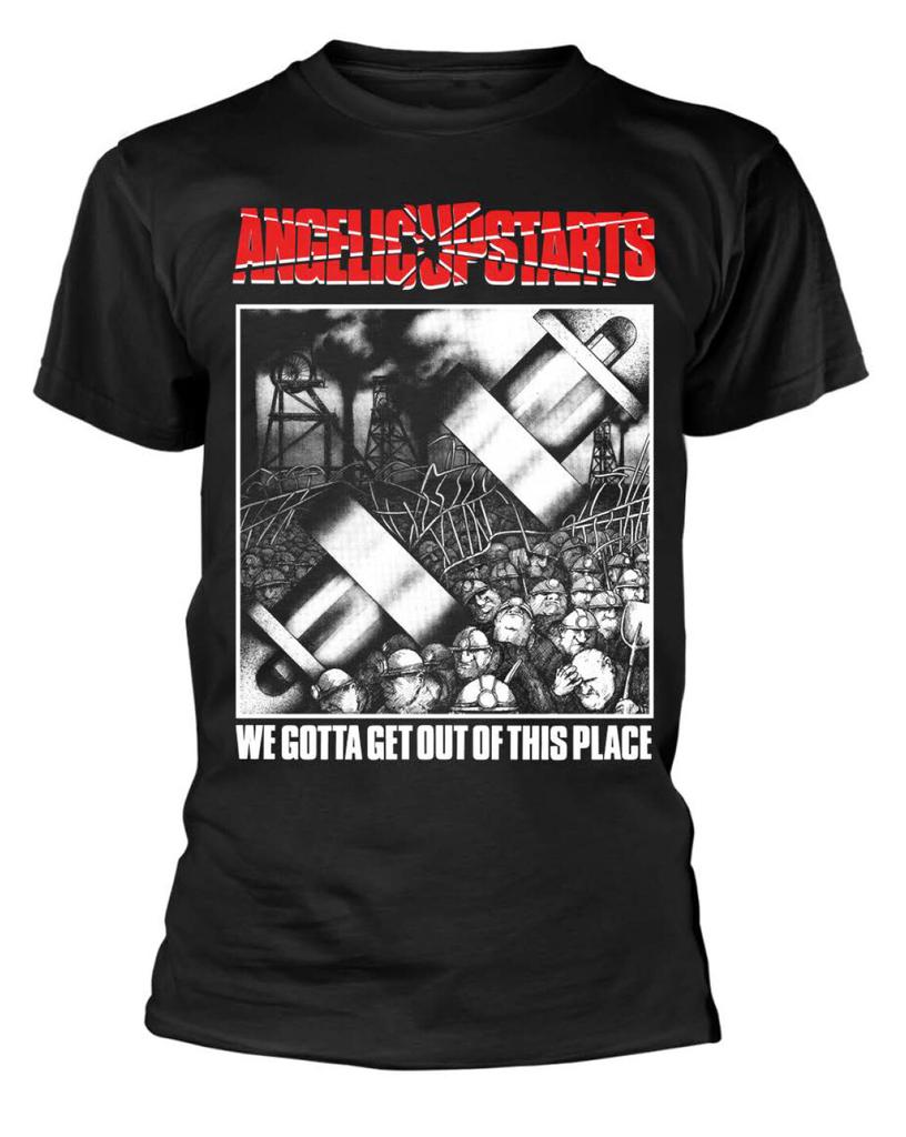 Angelic Upstarts We Gotta Get Out Of This Place T-Shirt Mens Womens Tees Top