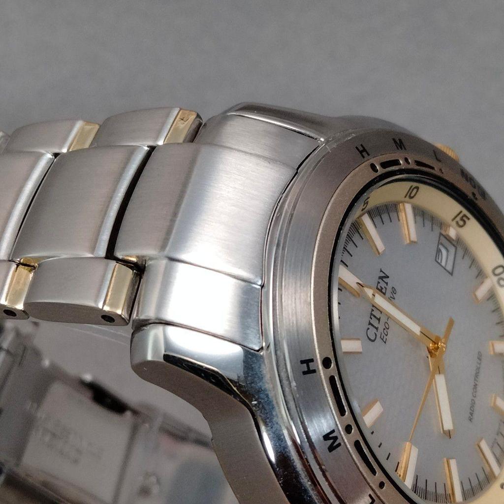 [Working item] Good condition Citizen Forma Eco Drive Radio Watch A412-T005497 CITIZEN Solar