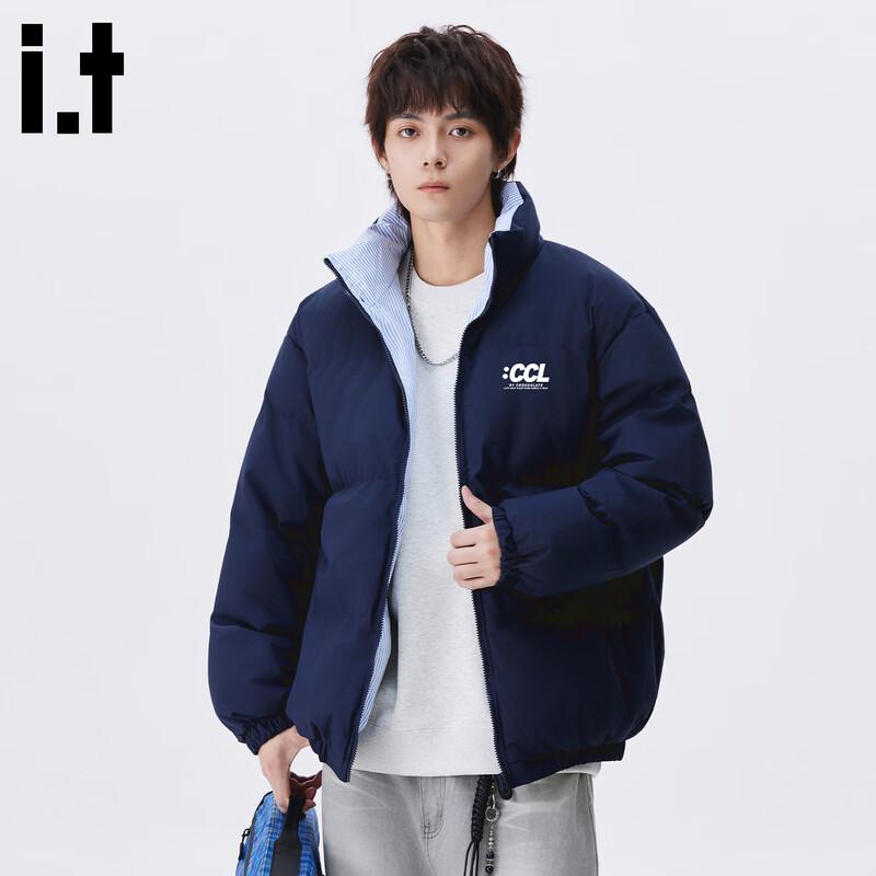 CHOCOOLATEit Men s Color-Block Winter Padded Jacket M