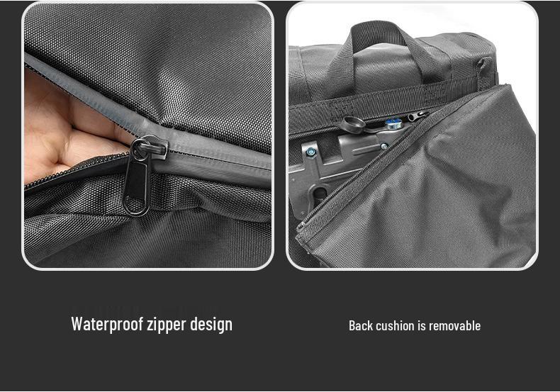Wu Ji CU530 Quick Release Waterproof Motorcycle Saddlebags - Touring Panniers Accessories
