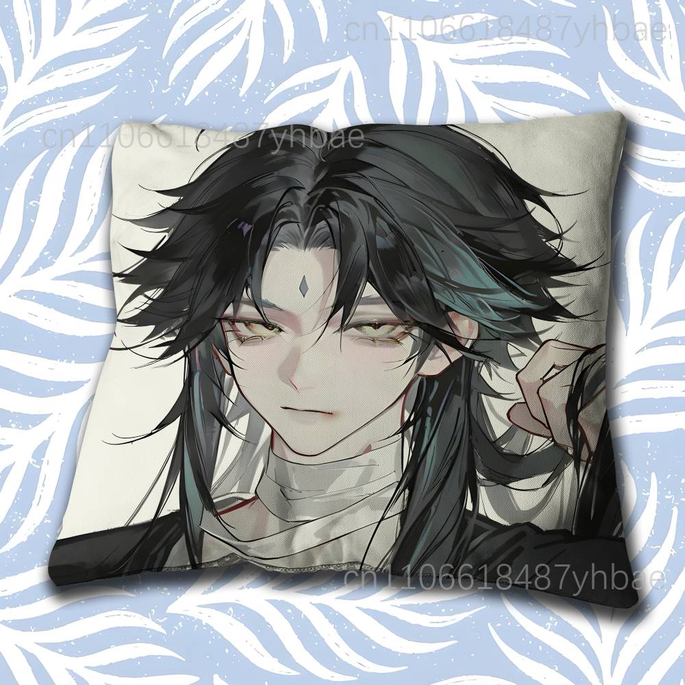 GGenshin Impact XIAO Pillowcases Cute Funny Pillow Case For Wedding Party Home Decor Comfy Pillow Cover