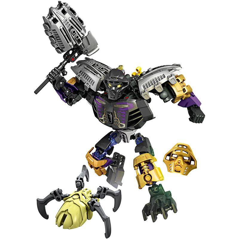 DIY Biochemical Warrior Master Domestic Building Blocks Skeleton Spider King Mech Assembly Combination toys for children gifts