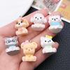 Cute 3D Resin Husky Schnauzer Teddy Pendant - DIY Bracelet & Necklace Charm