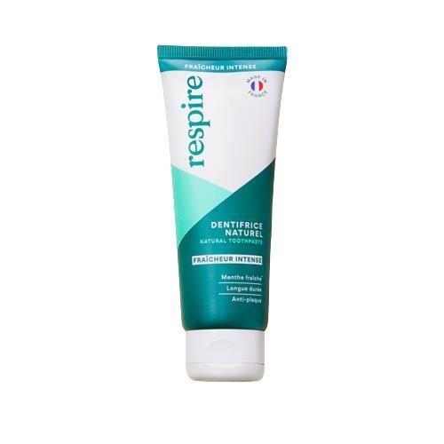 Dentifrice - RESPIRE - Fraîcheur Intense - 75 Ml - Vegan - Menthe & Eucalyptus
