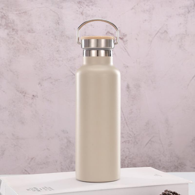 

Американская термокружка с широким горлом из нержавеющей стали 304 с цветным напылением, для активного отдыха, альпинизма, велоспорта, спортивная бутылка для воды 500ml верблюд