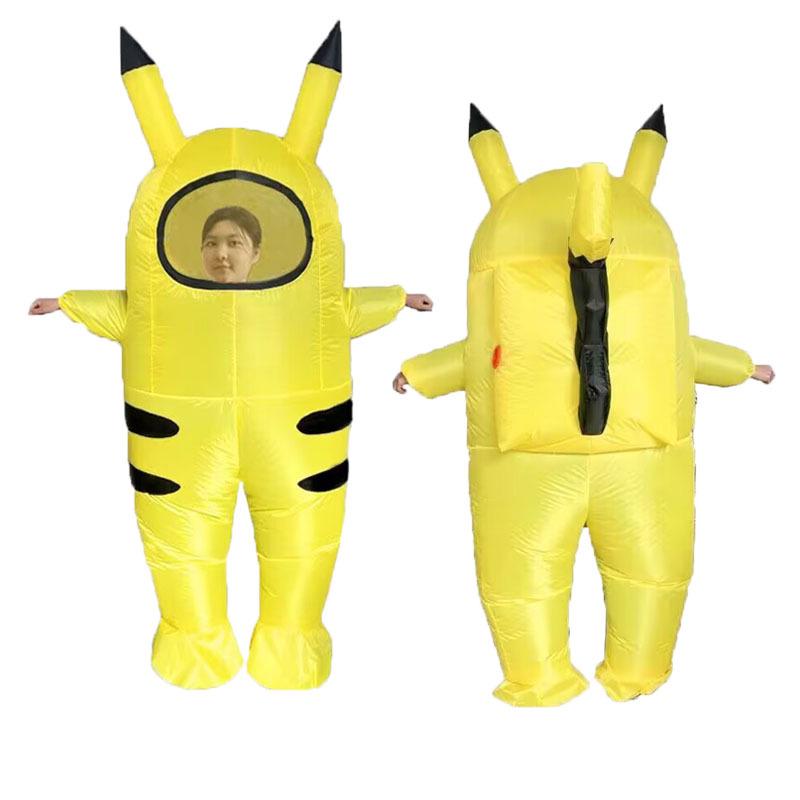 Halloween Inflatable Little Red Man Astronaut Werewolf Anime Costume