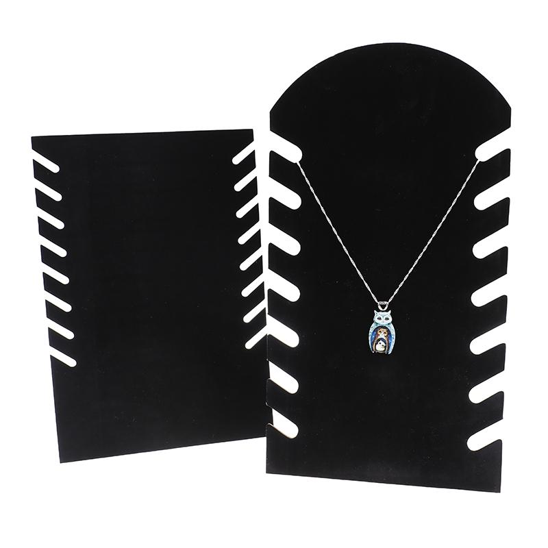 Jewelry Display Rack Pendant Necklace Bracelet Holder Board Jewelry Stand