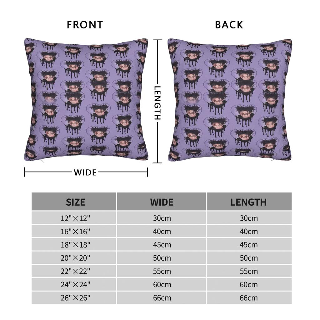 choso jujutsu kaisen Pillowcases Morden Pillow Case For Couch Sofa Bedroom Soft Pillow Cover