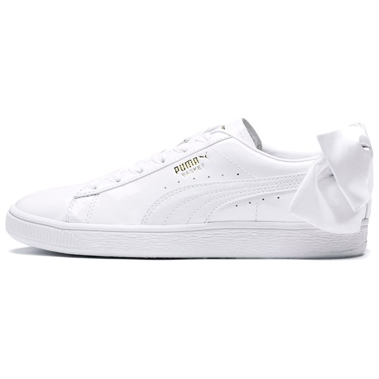 

Puma Basket Bow Patent Casual Sneakers Women sneakers White 368118-02 38