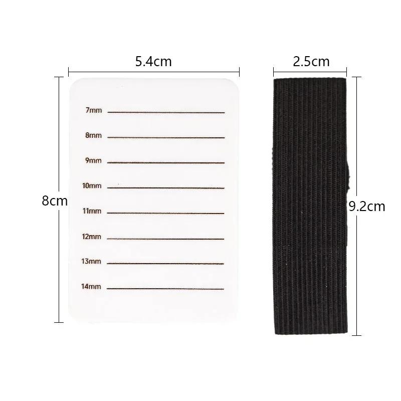 Grafted  Pallet With Adjustable Wrist Strap Extension Hand Plate Lash Holder Eyelash Show Board Eyelash Eyelash Extension